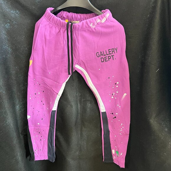 Gallery Dept Painted Flare Sweatpant Heather Purple Pants Size L